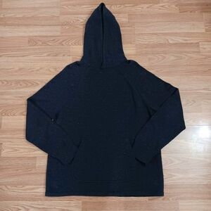 J Crew Jeans Mens Cotton Wool Hooded Sweater Pullover Outdoor